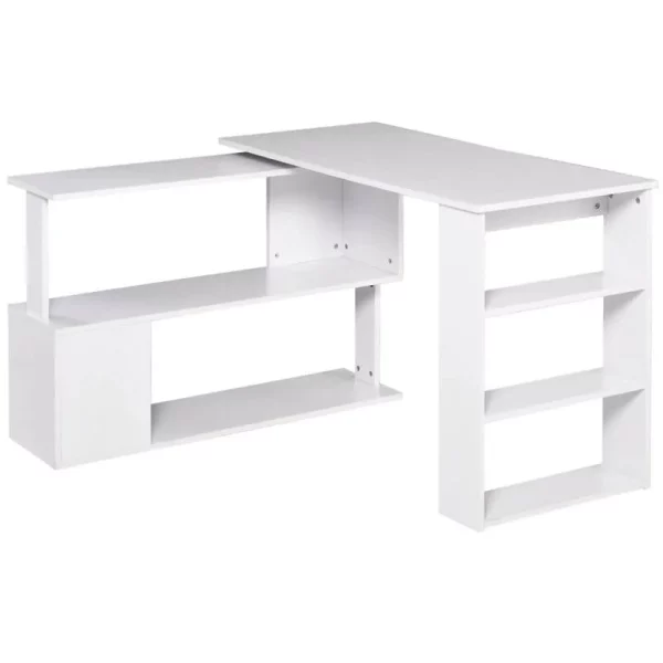 HOMCOM L Shaped Corner Desk